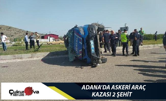 Kozan'da jandarma minibüsüyle otomobil çarpıştı; 2 şehit