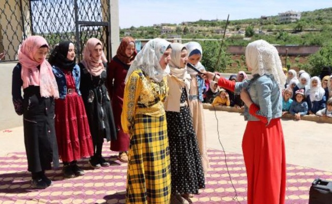 İdlib’teki öğrenciler için yıl sonu etkinliği düzenlendi