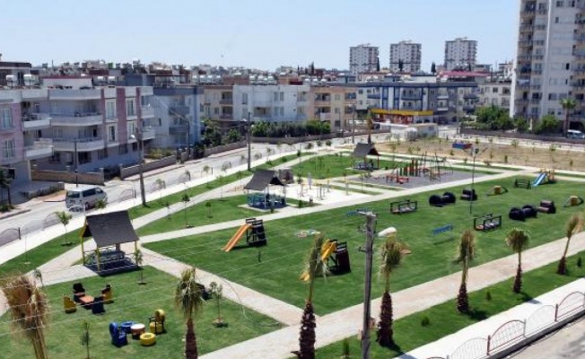 Tarsus'a 3 yılda 24 park ve 35 koruluk 