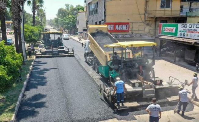 Adana Büyükşehir Belediyesi'nden asfalt çalışması