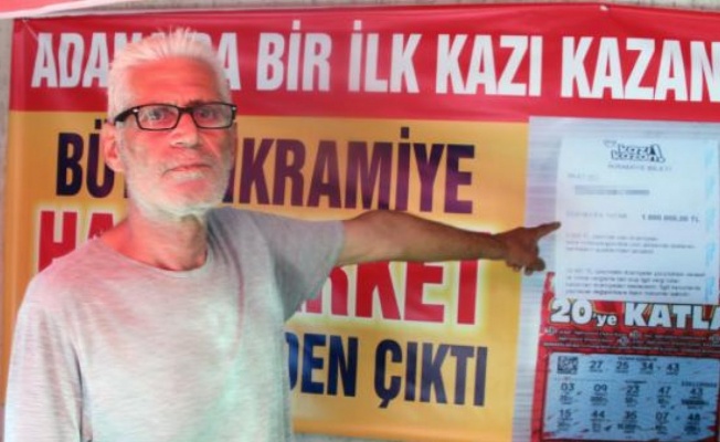 Kazı Kazan'ın 1 milyon liralık ikramiyesi Adana'dan