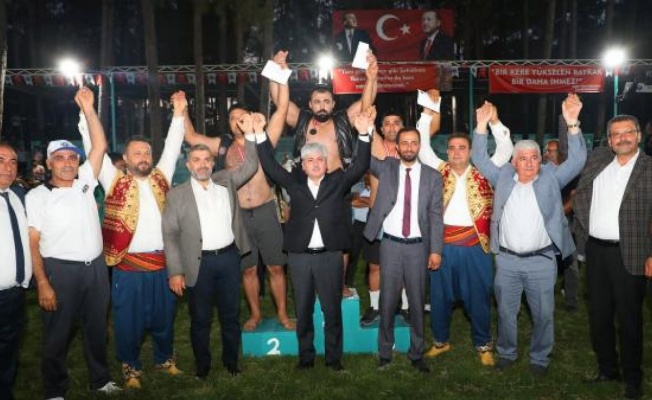 Aba Güreşleri Türkiye Şampiyonası'nda başpehlivan Barış Güngör oldu