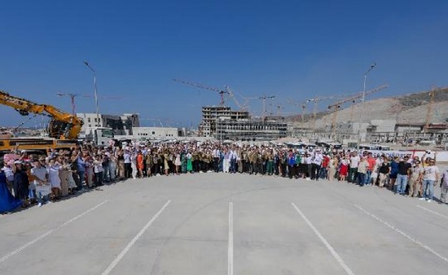 Akkuyu NGS sahasında Türk inşaatçılara özel tören 