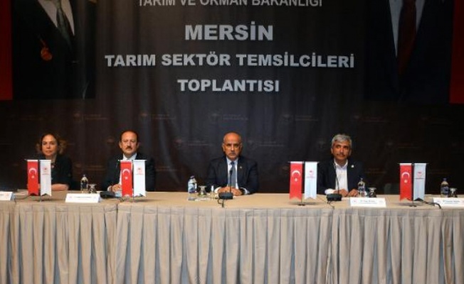 Tarım ve Orman Bakanı Kirişci, Mersin'de (3)
