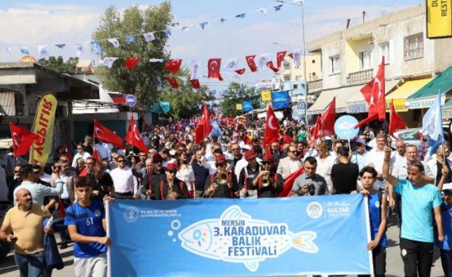 3’üncü Karaduvar Balık Festivali coşkuyla başladı