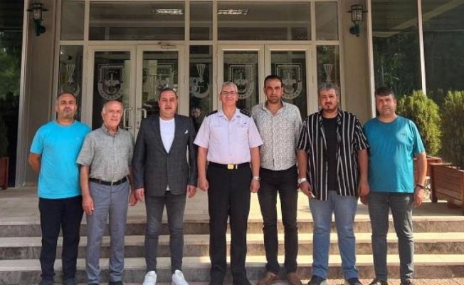 Osmaniye Gazeteciler Cemiyetinden, Albay Can Altundarak’a ziyaret