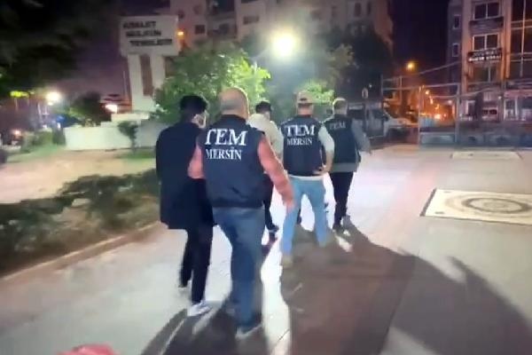 Mersin'de DEAŞ operasyonuna 3 tutuklama