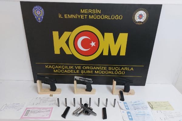 Mersin'de suç örgütleri ile kaçakçılara operasyon: 11 gözaltı (2)