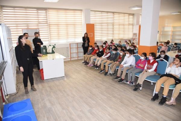 Osmaniye Belediyesi'nden okullarda Sıfır Atık eğitimleri