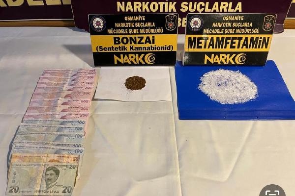 Osmaniye’de narkotik operasyonlarına 5 tutuklama