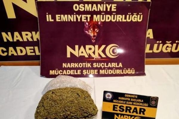 Osmaniye’de narkotik operasyonlarına 7 tutuklama