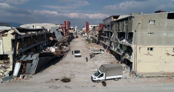 Antakya Sanayi Sitesi, depremde harabeye döndü