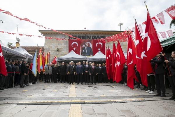 Atatürk'ün Mersin'e gelişinin 100'üncü dönümü kutlandı