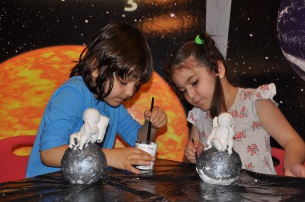 Çukurovalı çocuklara astronomi ve uzay eğitimi 