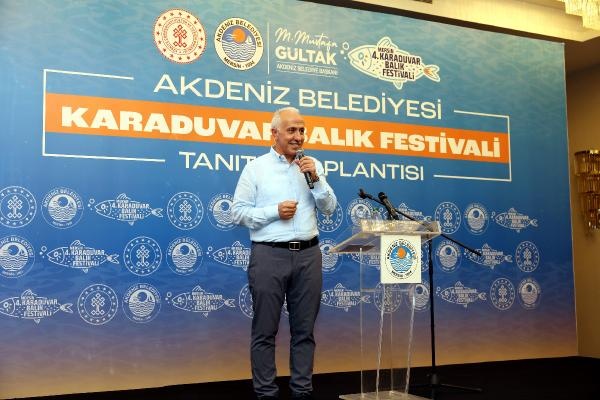 Başkan Gültak, Mersinlileri Karaduvar Balık Festivali'ne davet etti