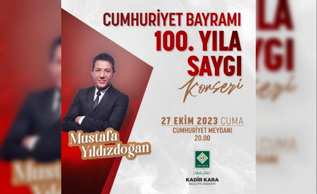 Osmaniye'de Mustafa Yıldızdoğan, Cumhuriyet Bayramı konserinde sahne alacak
