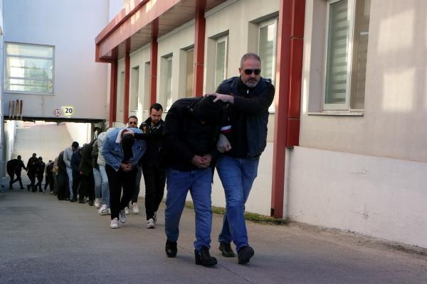 Adana'da 'Sibergöz-21' operasyonunda 21 tutuklama