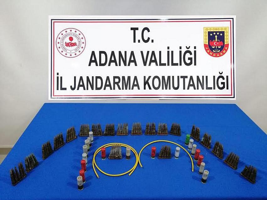 Adana'da Silah ve Mühimmat Ele Geçirildi