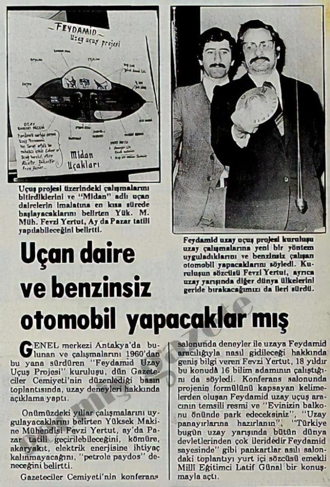 UFO tasarlayan Fevzi dede ömrünü Türkiye'nin ilk uzay projesine adadı 