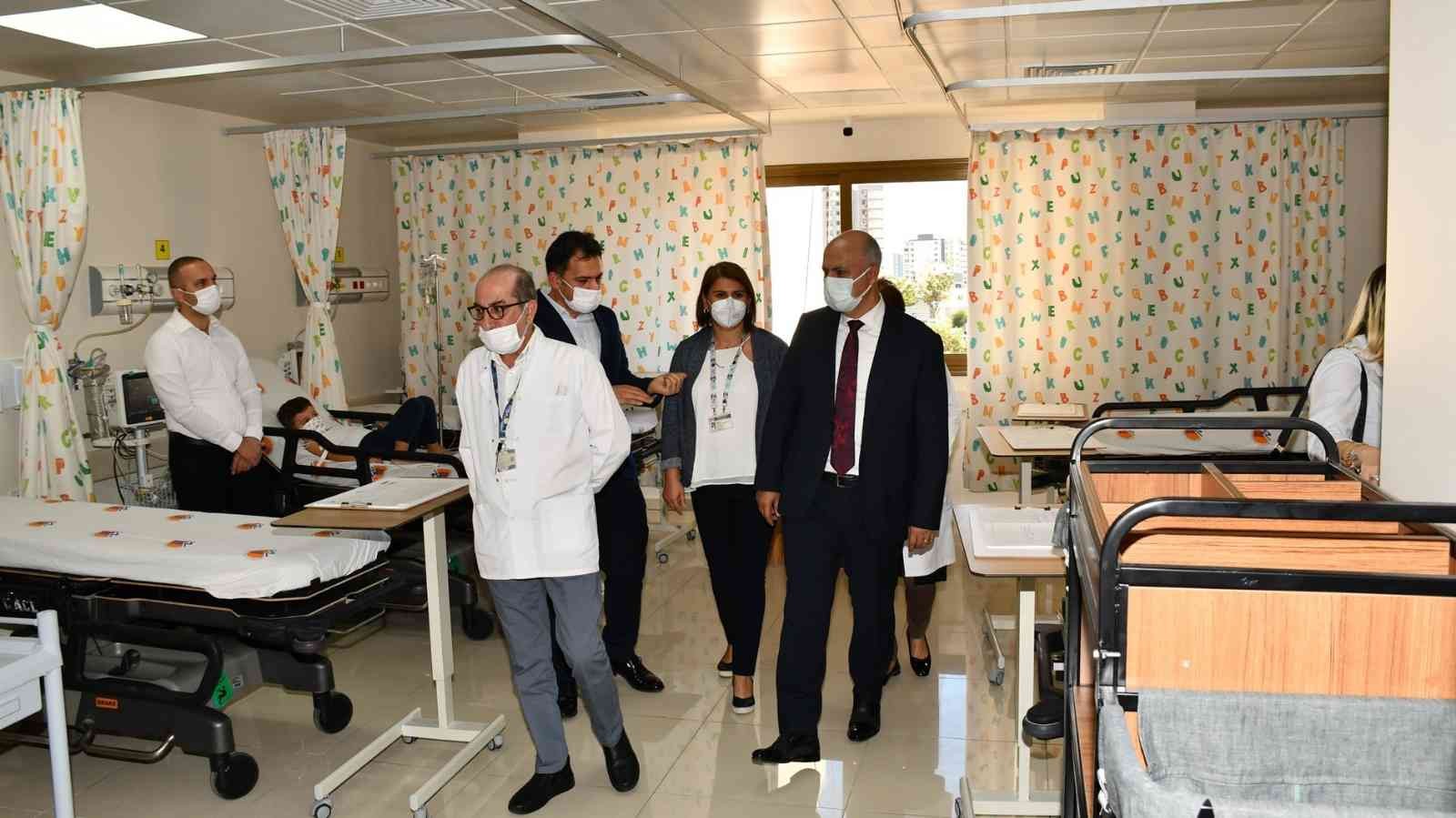 MEÜ Tıp Fakültesi Hastanesi Çocuk Acil Ek Servisi hizmete açıldı 