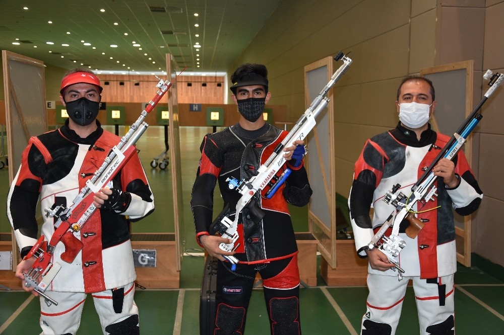 Mersin'de yapılan Havalı Silahlar Türkiye Şampiyonası sona erdi 