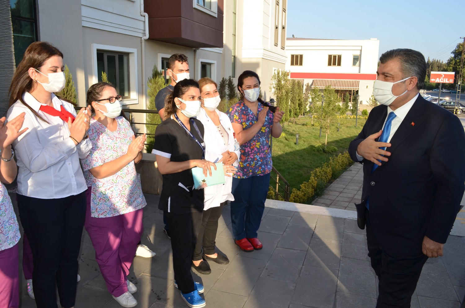Bakan Koca, Sular Akademi Hastanesi'nin açılışına katıldı