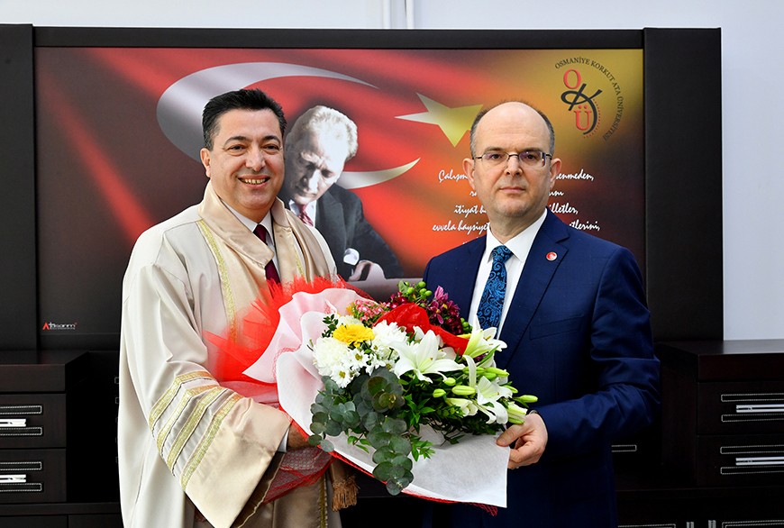 OKÜ'nün yeni rektörü Prof. Dr. Turgay Uzun göreve başladı 