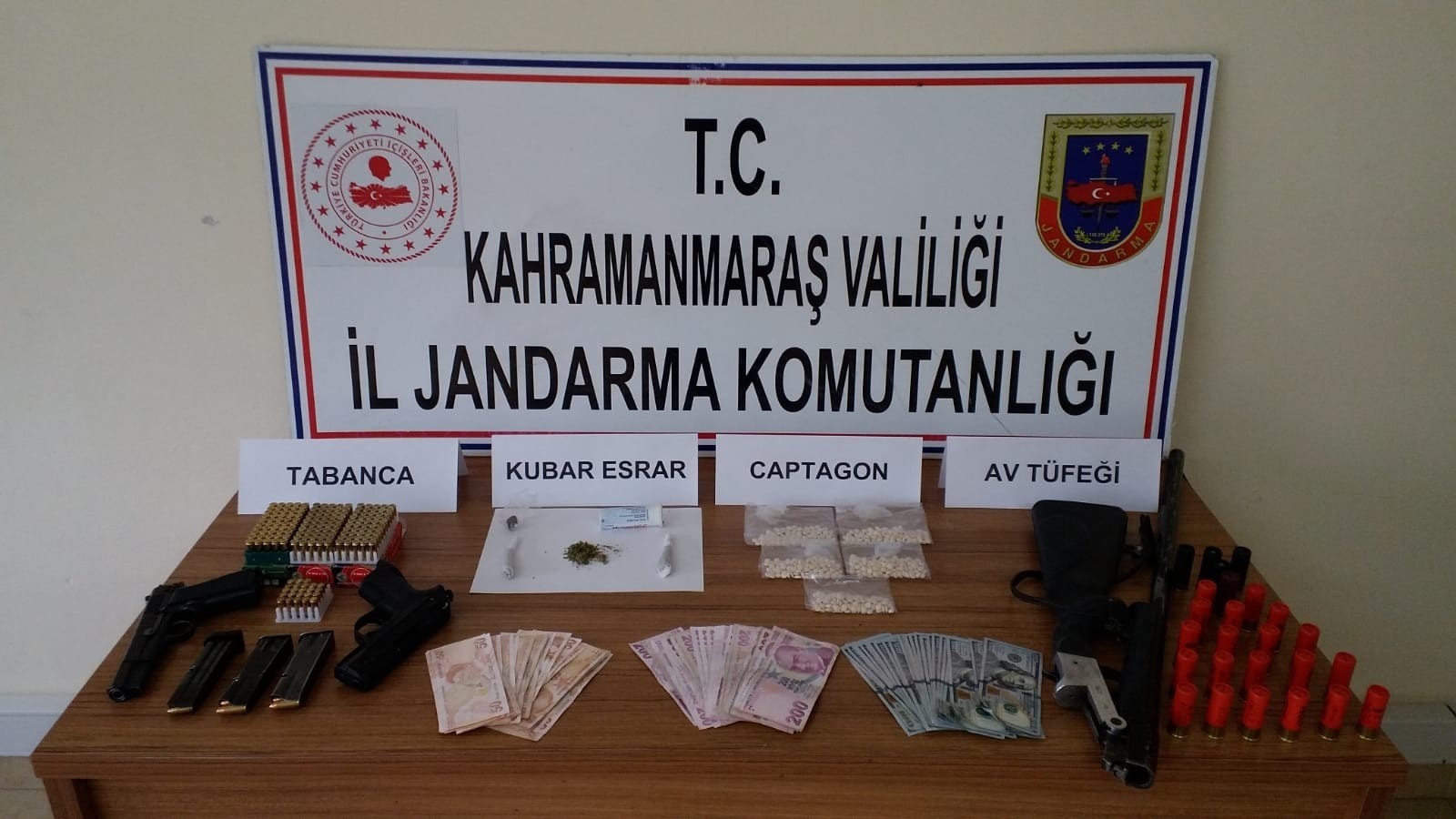 Kahramanmaraş'ta uyuşturucu operasyonu: 1 gözaltı 