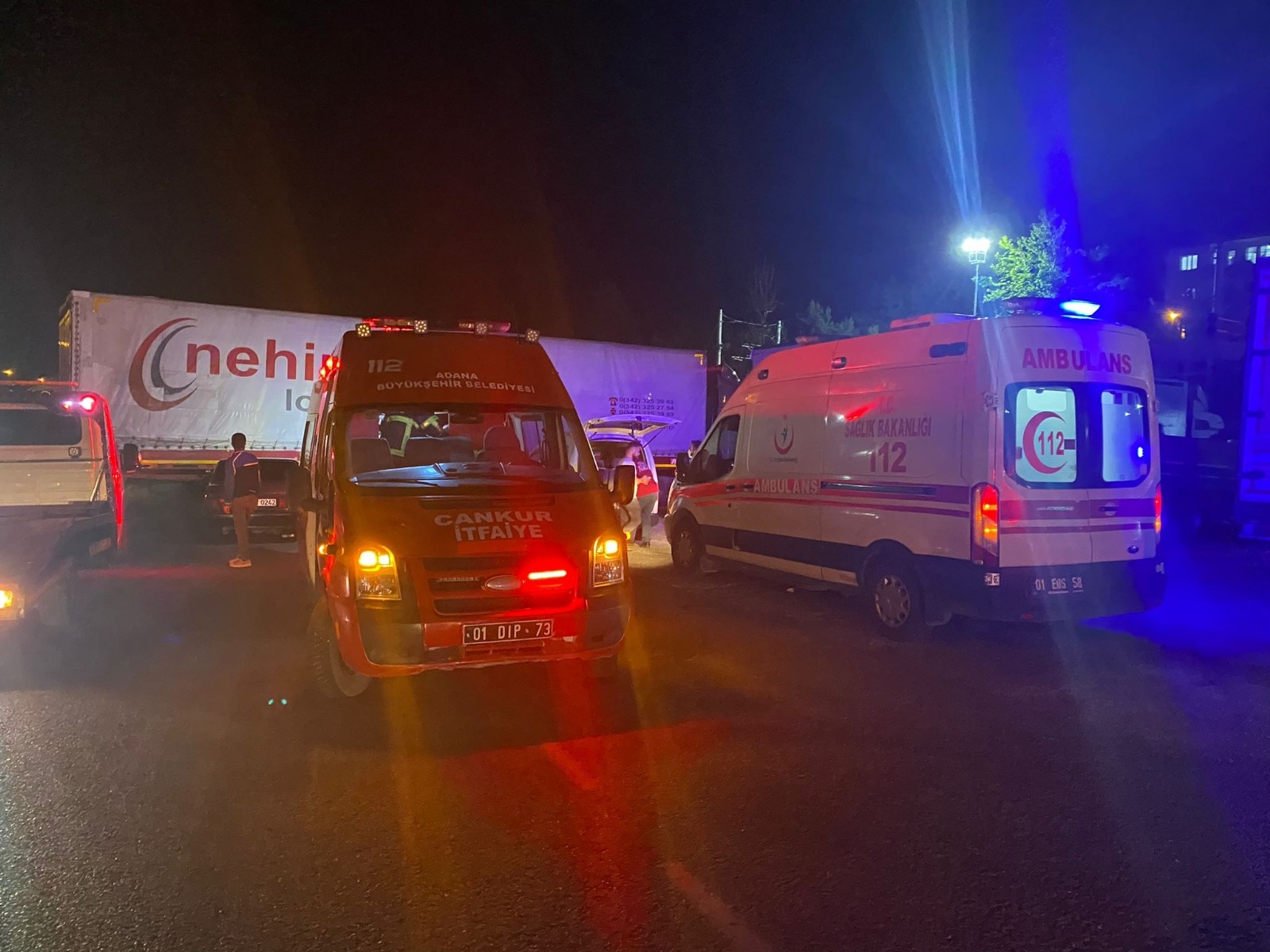 Adana'da trafik kazası: 2 yaralı 
