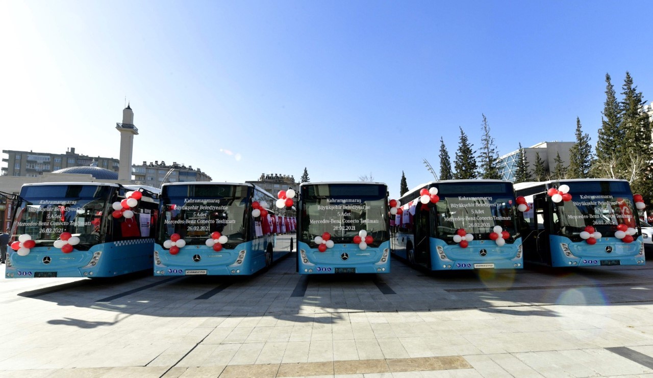 Kahramanmaraş'ta kuzey çevre yoluna yeni otobüs hattı 