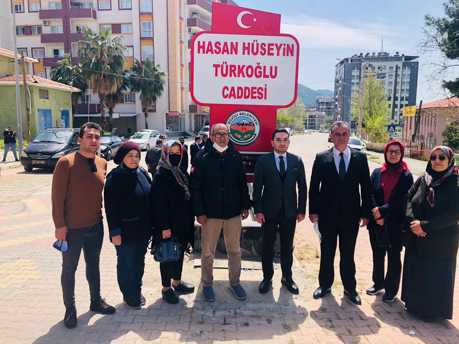 Milletvekili Türkoğlu'nun ismi caddeye verildi 