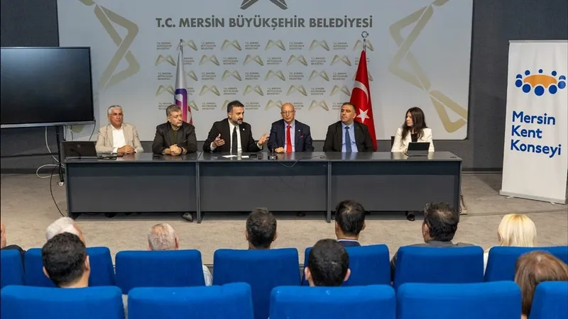 Ankara ve Mersin Kent Konseyleri Kardeşlik Protokolü İmzaladı