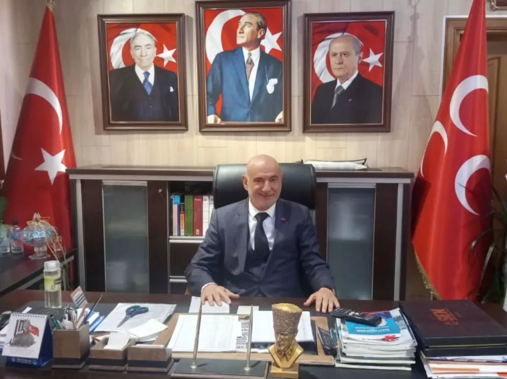 MHP ÇUKUROVA İLÇE BAŞKANI MEHMET ŞAHİN