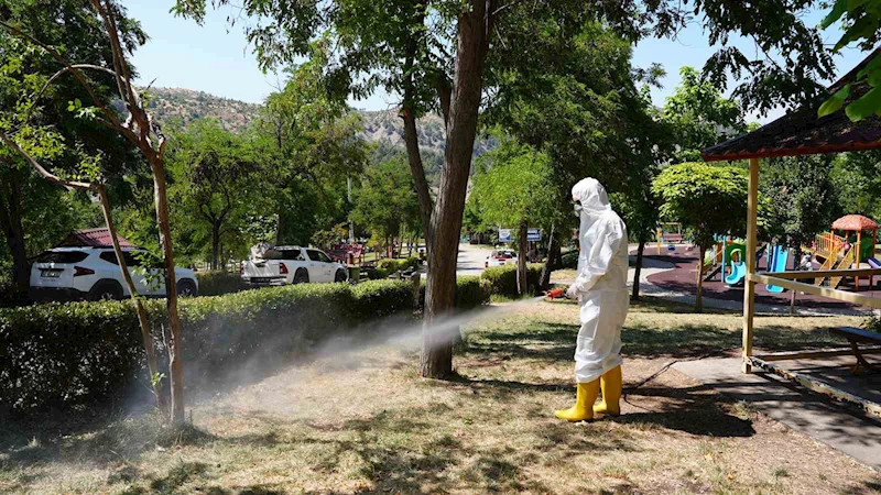 Kahramanmaraş kene tehdidine karşı ekipler sahada
