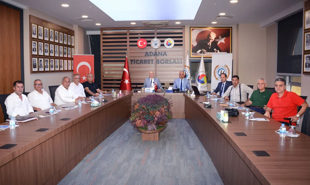 Adana Ticaret Borsası Başkanı Şahin Bilgiç, “Tarım sektörü tehdit altında” 