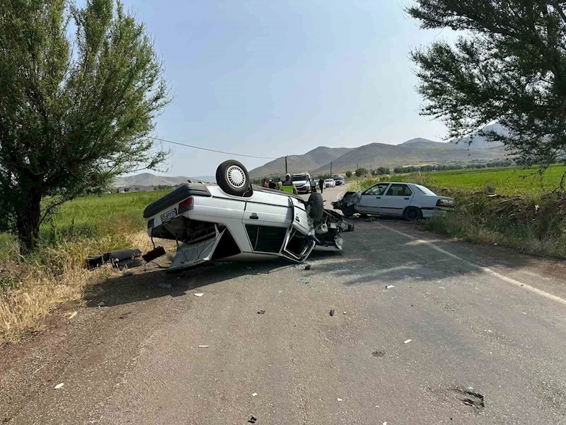 Elbistan’da trafik kazası: 2 yaralı
