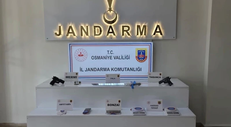 Osmaniye’de uyuşturucu operasyonu: 2 gözaltı
