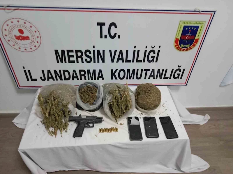 Mersin’de uyuşturucu operasyonu: 4 gözaltı
