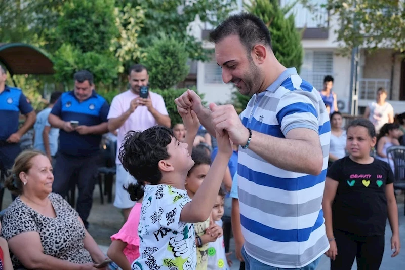 Defne Belediyesi’nin Çekmece Mahallesi’nde düzenlediği etkinlikte çocuklar doyasıya eğlendi
