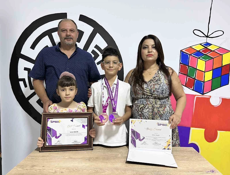 Teknolojik aletlerden uzak tutularak büyütülen Ümit, Tayland’da düzenlenen bilim olimpiyatlarda üçüncü oldu
