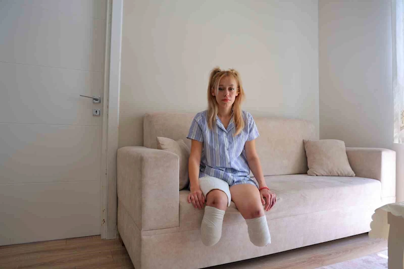 İrem’in iki bacağını, şoförsüz tır koparmış: 