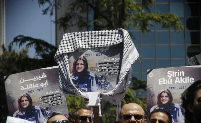 The murder of the journalist protested in front of the Israeli Consulate